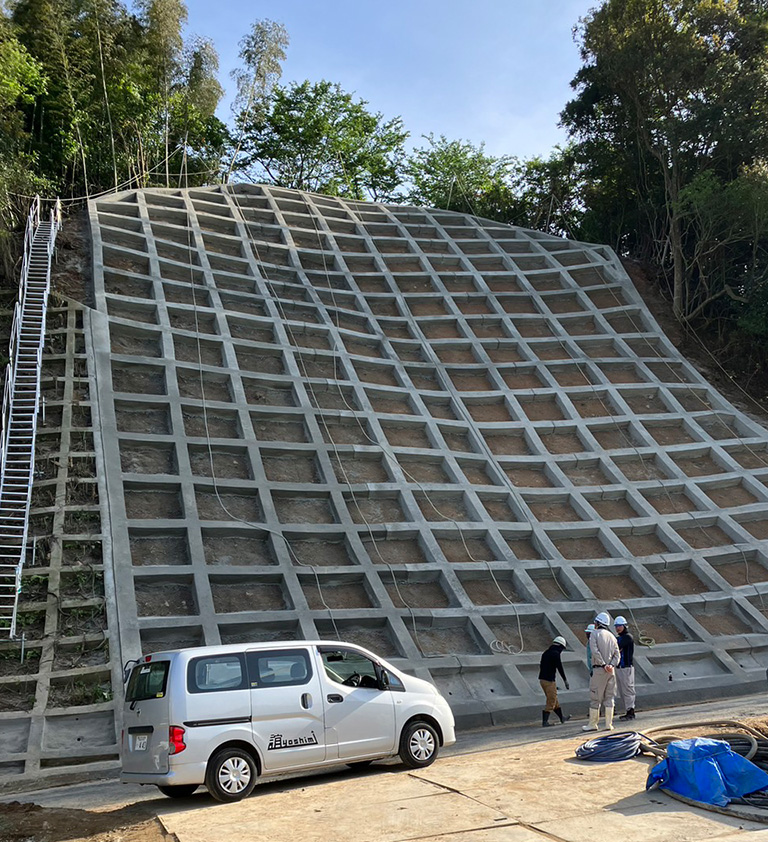 法面保護工事